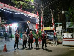 Jelang Dini Hari, Polsek Sawah Besar Gelar Strong Poin Dan Patroli Jalan Kaki di Permukiman Rawan Tawuran