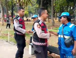 Patroli Unit Samapta Polsek Sawah Besar Sasar Kantor Pelayanan Publik, Cegah Gangguan Kamtibmas