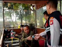 Cegah Curanmor dan Gangguan Kamtibmas Di Area Publik Unit Samapta Lakukan Patroli Jalan Kaki di Lapangan Banteng