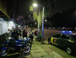 Patroli Blue Light 3 Pilar Polsek Sawah Besar Bubarkan Remaja Diduga Hendak Balap Liar di Gunung Sahari Raya
