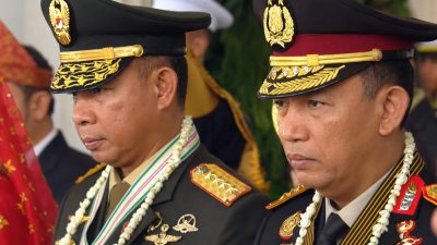 Panglima TNI Hadiri Upacara Peringatan Detik-Detik Proklamasi di Istana Merdeka