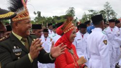 Upacara HUT ke-81 RI di Yahukimo Berlangsung Khidmat, Bupati Didimus Yahuli Pimpin Langsung